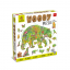 Ludattica - Dřevěné puzzle Lesní zvířátka - Woody