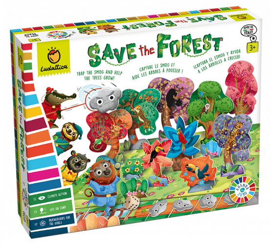 Ludattica - Hra pro nejmenší - Zachraňme les