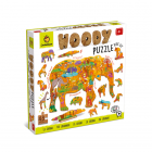 Dřevěné puzzle Woody