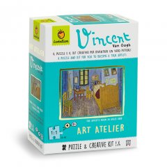 Ludattica - Kreativní sada a puzzle -  Vincent Van Gogh