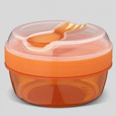 Carl Oscar - N'ice Cup™ Svačinový box s chladicí vložkou - oranžová