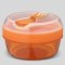 Carl Oscar - N'ice Cup™ Svačinový box s chladicí vložkou - oranžová